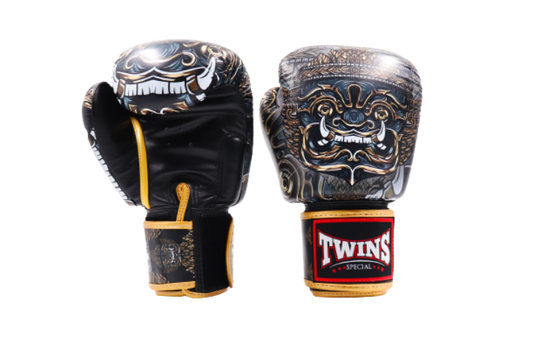 Twins Special BOXING GLOVES FBGVL3-63 Black