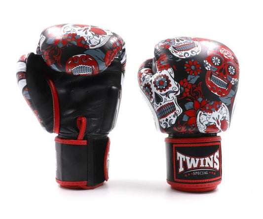 Twins Special Boxing Gloves FBGVL3-53 Skull