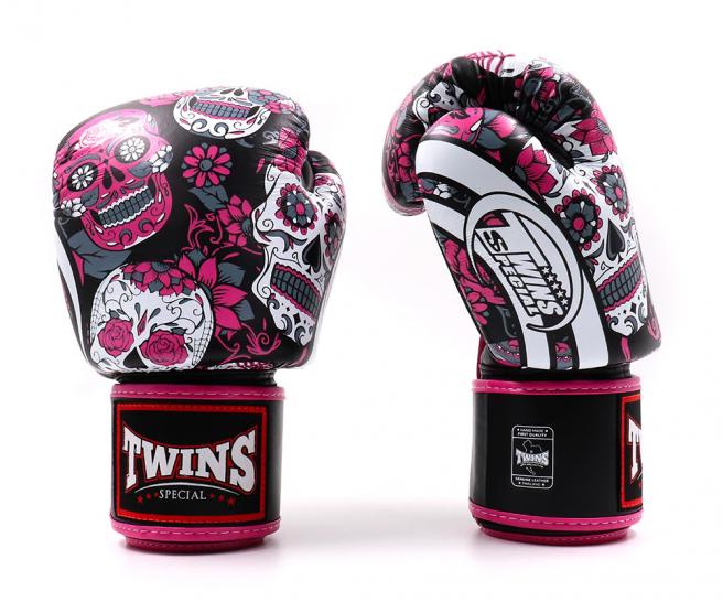 Twins Special Boxing Gloves FBGVL3-53 Skull