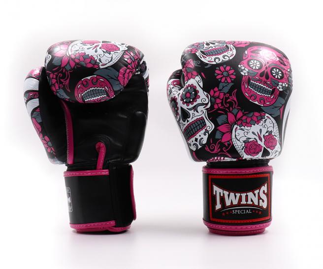 Twins Special Boxing Gloves FBGVL3-53 Skull