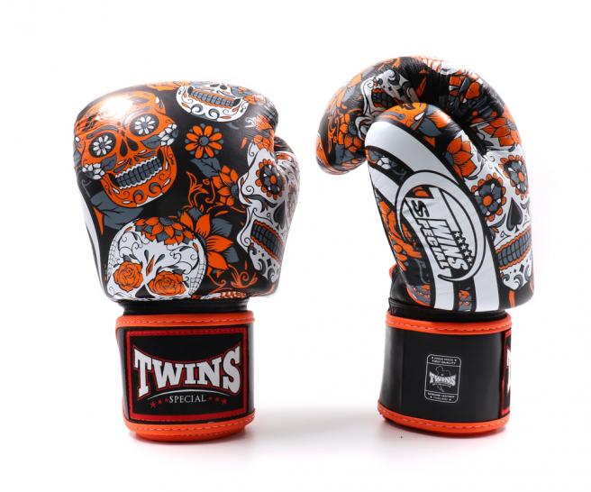 Twins Special Boxing Gloves FBGVL3-53 Skull