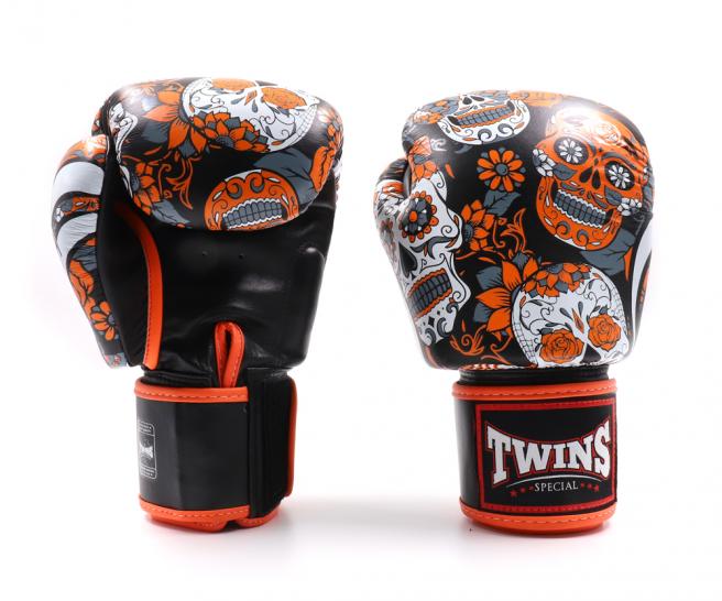 Twins Special Boxing Gloves FBGVL3-53 Skull