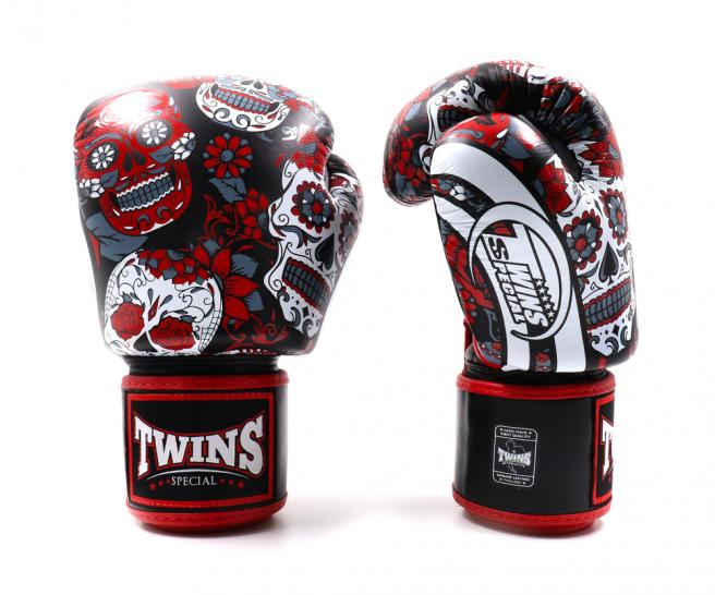 Twins Special Boxing Gloves FBGVL3-53 Skull